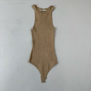 Abercrombie Knit Ribbed Tank Bodysuit XS